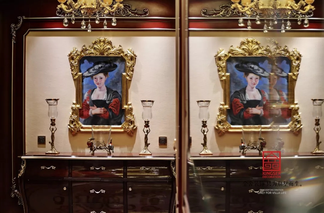 新源燕府550平米新古典風格裝修實景