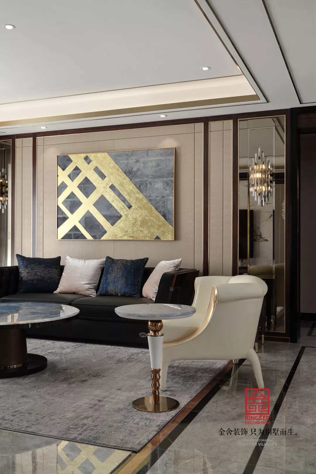 天山九峯165平米港式風格裝修實景圖