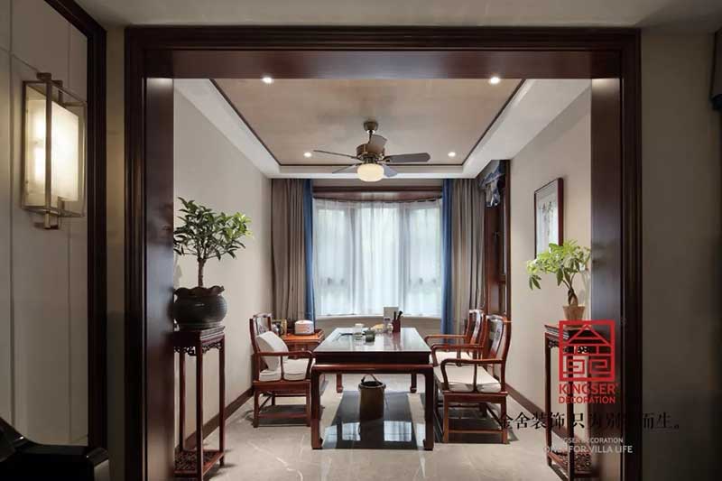 國賓壹號210平米中式風(fēng)格裝修實(shí)景圖