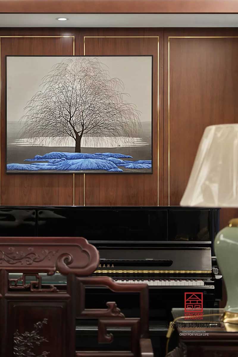 國賓壹號210平米中式風(fēng)格裝修實(shí)景圖