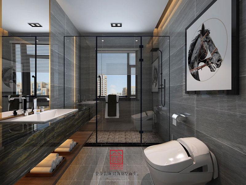 新源燕府276平現代極簡裝修效果圖