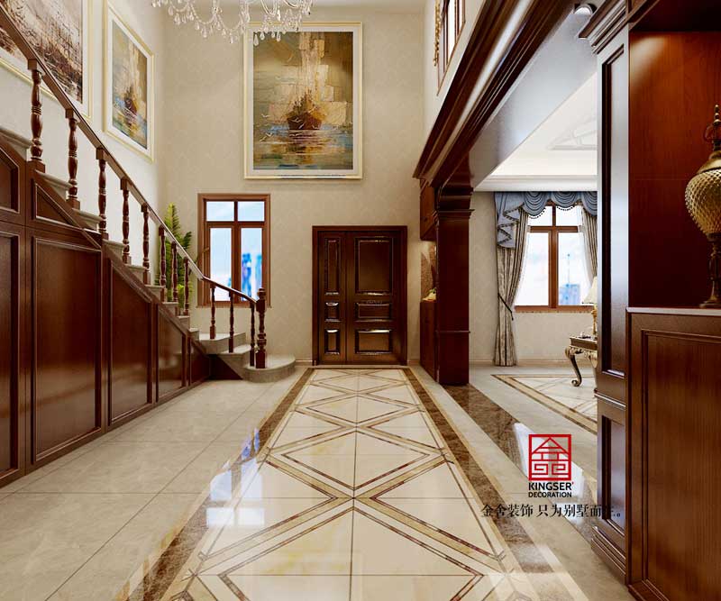 贊皇自建別墅380平米歐式風格裝修效果圖