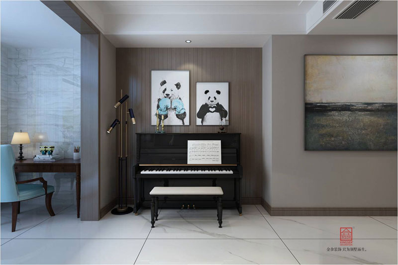 融創(chuàng)中心裝修-現(xiàn)代簡約風格-玄關