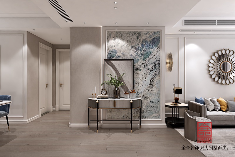 融創中心輕奢風格裝修效果圖