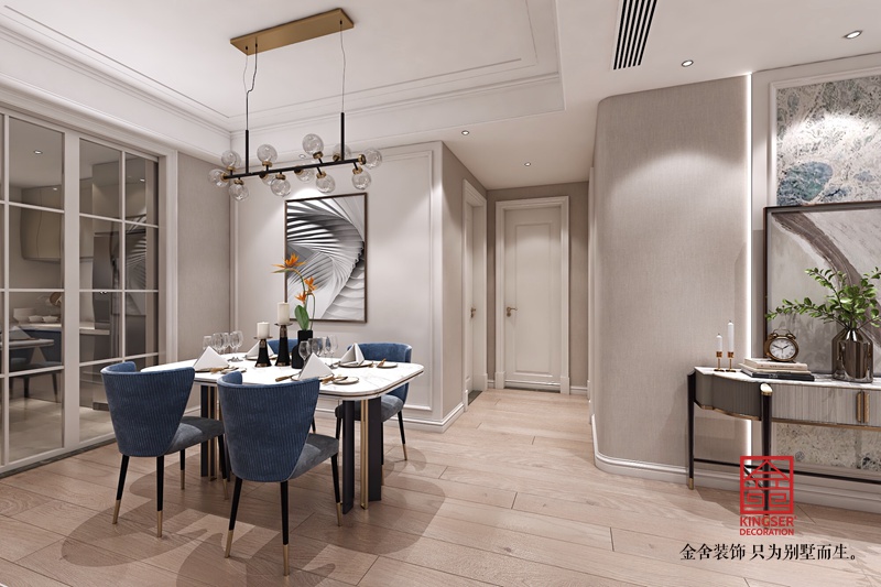 融創中心輕奢風格裝修效果圖
