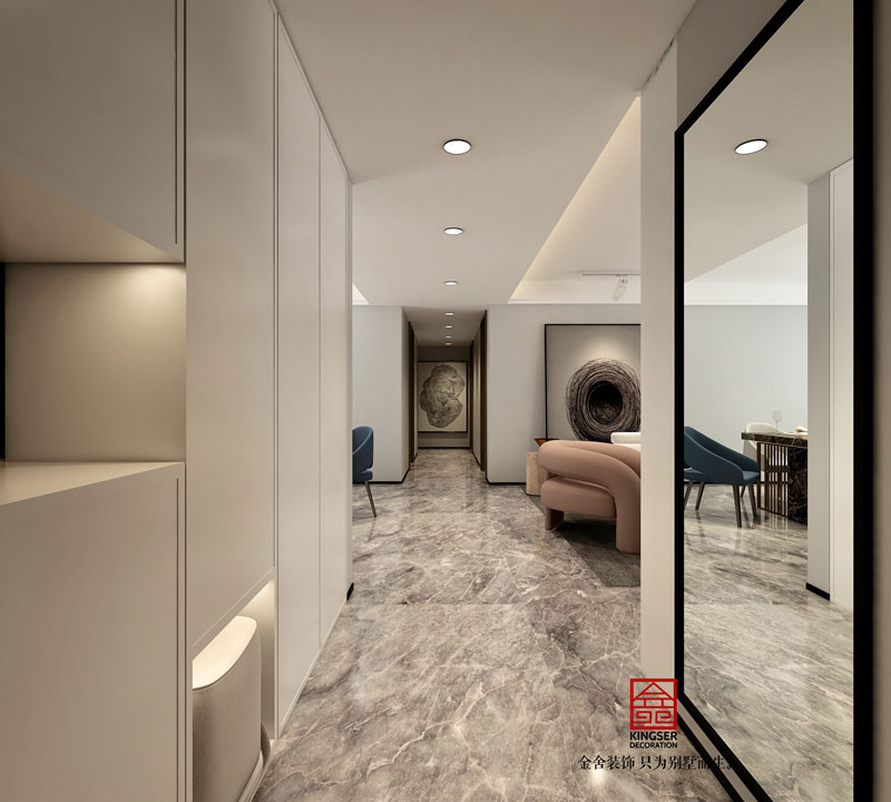 東南智匯城現代簡約風格-走廊