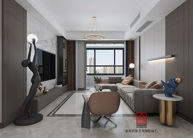 遠洋晟庭裝修設計-客廳