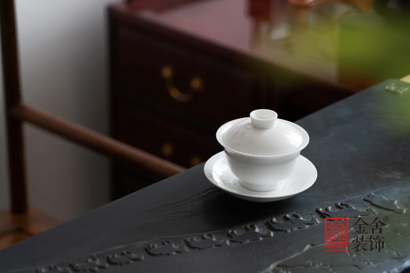 八馬茶業新中式風格裝修實景圖