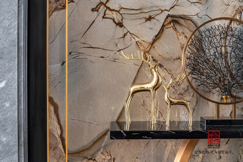 國赫天著港式輕奢風格實景圖