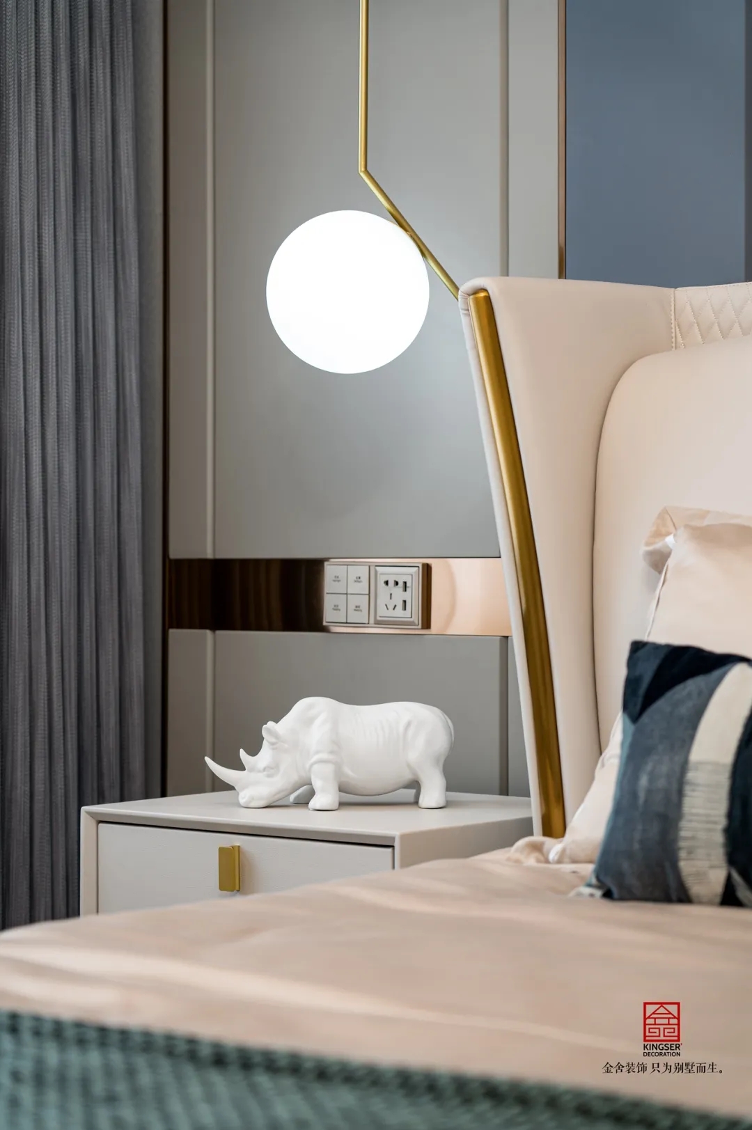 東南智匯城191㎡輕奢風格實景圖