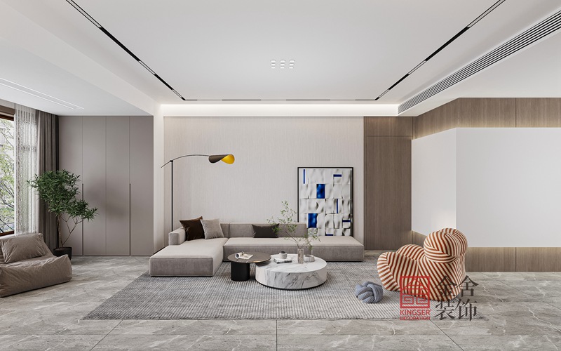 榮盛御府現代風格裝修設計
