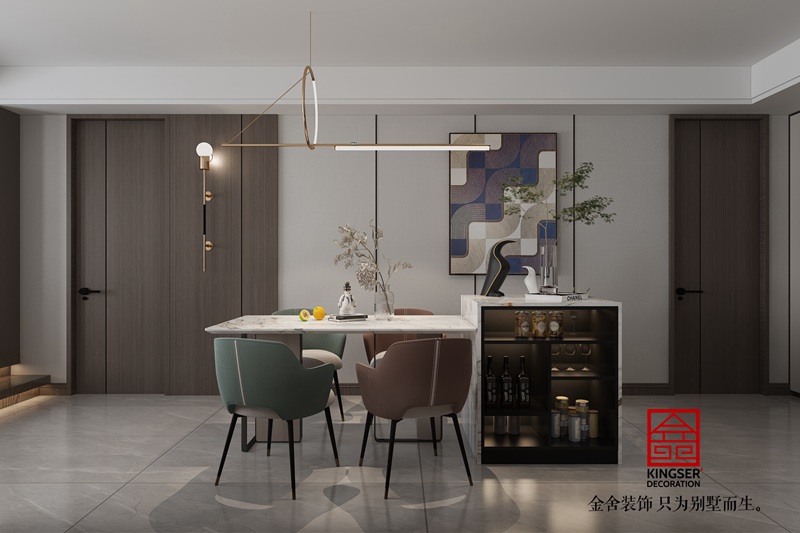 北城國際170㎡現代風格裝修設計