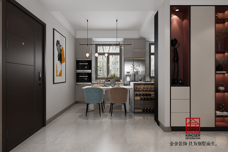 福美十號院220平底躍裝修現代簡約效果圖