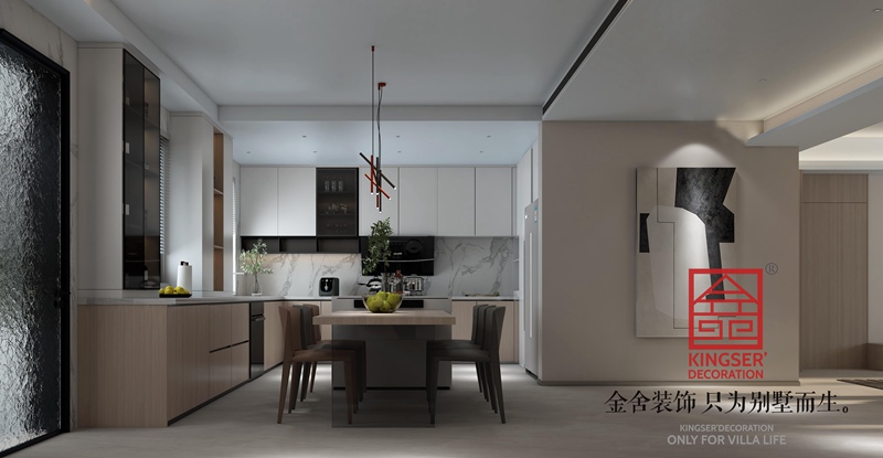 博星住宅樓260平現代風格裝修設計