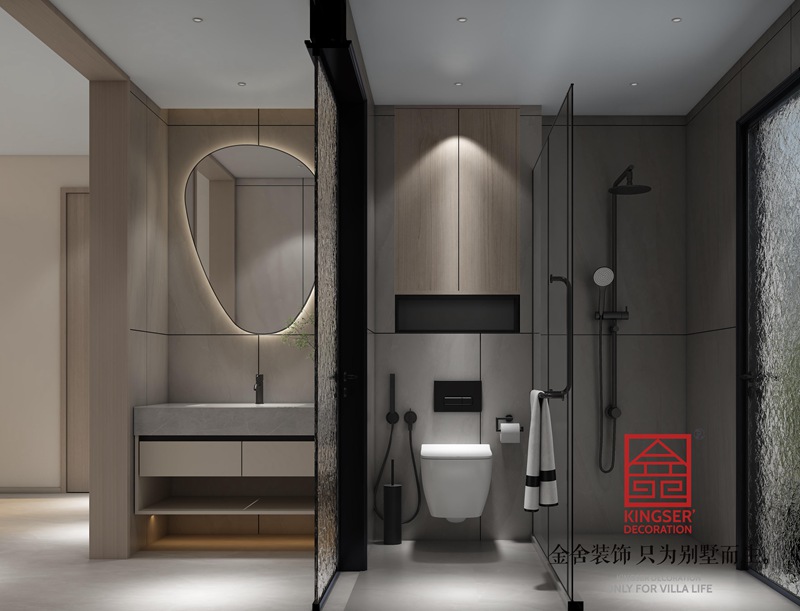 博星住宅樓260平現代風格裝修設計