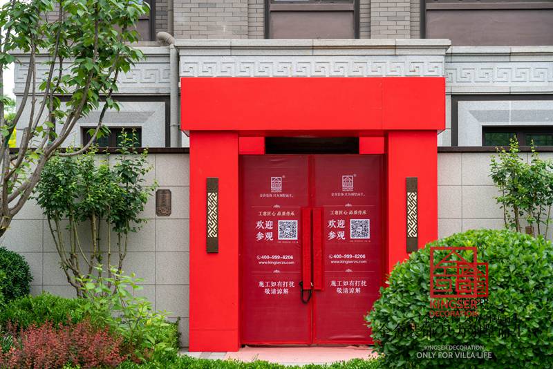 御河上院小區裝修施工水電階段