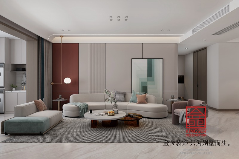 維多利亞175㎡現代簡約風格裝修效果圖