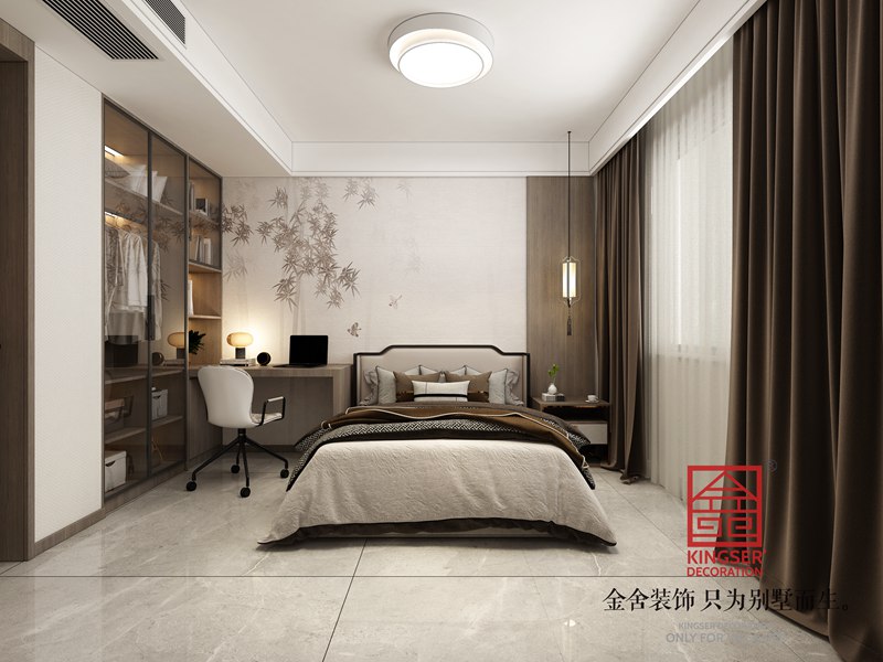 國仕山163㎡現(xiàn)代風格裝修設計