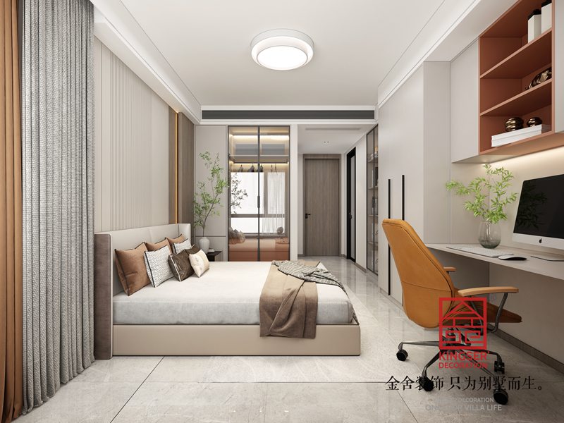 國仕山163㎡現(xiàn)代風格裝修設計