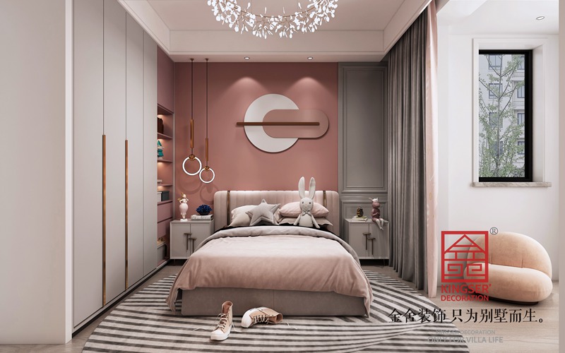 融創中心180平現代輕奢風格裝修設計