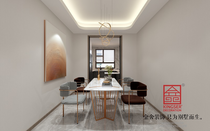 融創中心現代風格150平米裝修效果圖