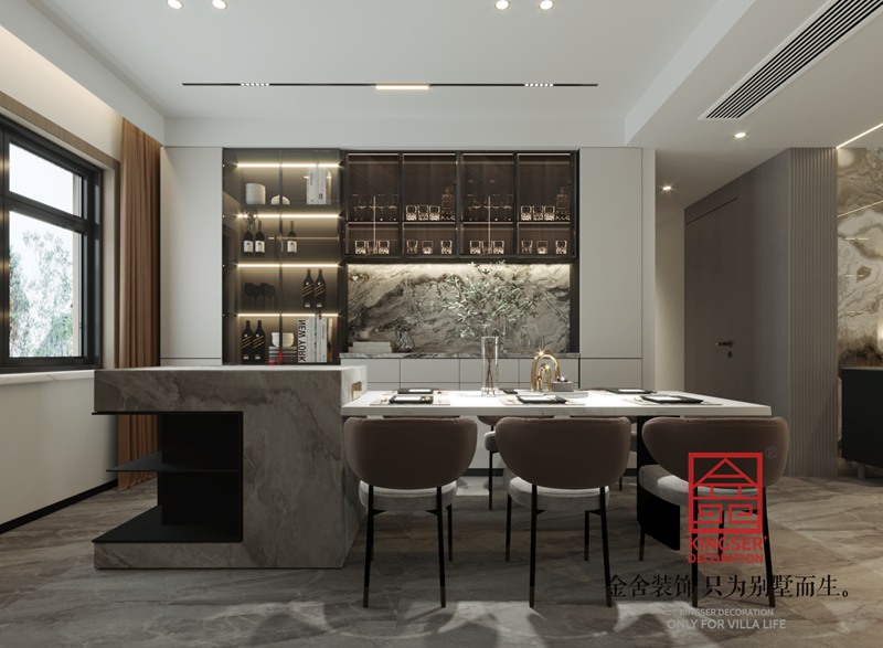 東南智匯城180㎡現代風格裝修效果圖